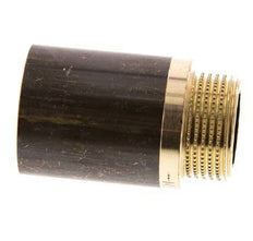 G 3/4'' F/M Messing Verlengstuk DIN 3523 - 40 mm