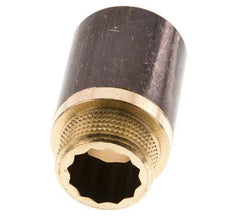 G 3/4'' F/M Messing Verlengstuk DIN 3523 - 40 mm
