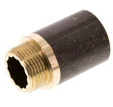 G 3/4'' F/M Messing Verlengstuk DIN 3523 - 40 mm