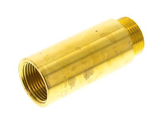 G 3/4'' F/M Messing Verlengstuk DIN 3523 - 65 mm