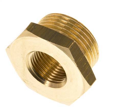 G 3/8'' x G 3/4'' F/M Brass Reducing Ring 16 Bar [2 Pieces]