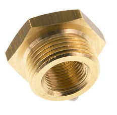 G 3/8'' x G 3/4'' F/M Brass Reducing Ring 16 Bar [2 Pieces]
