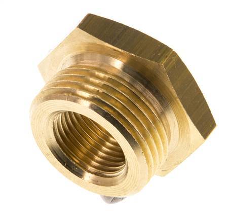 G 3/8'' x G 3/4'' F/M Brass Reducing Ring 16 Bar [2 Pieces]