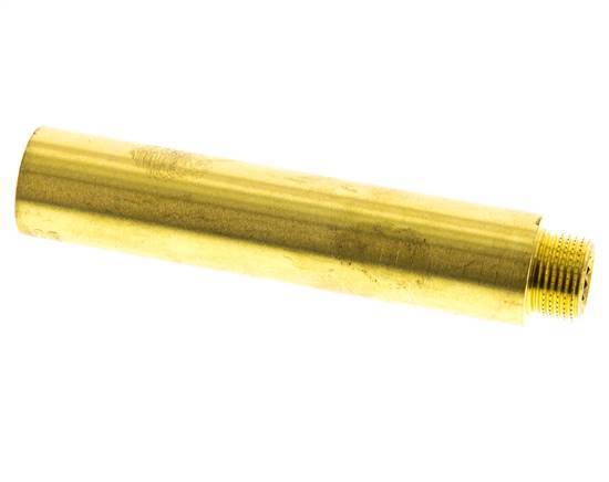 G 3/8'' F/M Messing Verlengstuk DIN 3523 - 100 mm
