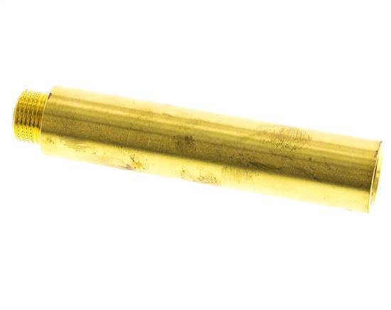 G 3/8'' F/M Messing Verlengstuk DIN 3523 - 100 mm