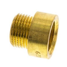 G 3/8'' F/M Brass Extension DIN 3523 - 10 mm [2 Pieces]
