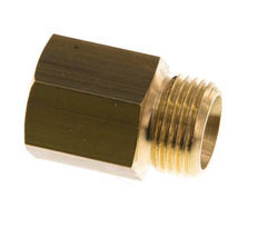 G 3/8'' F/M Brass Extension 16 Bar - 19 mm [2 Pieces]