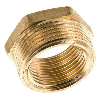 G 1'' x G 1 1/4'' F/M Messing Verloopring 16 Bar