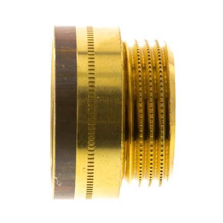 G 1'' F/M Messing Verlengstuk DIN 3523 - 15 mm