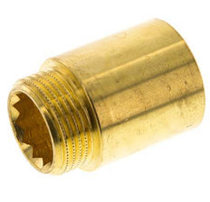 G 1'' F/M Messing Verlengstuk DIN 3523 - 40 mm