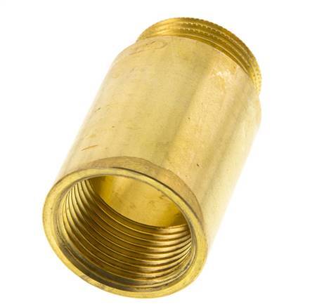 G 1'' F/M Messing Verlengstuk DIN 3523 - 50 mm