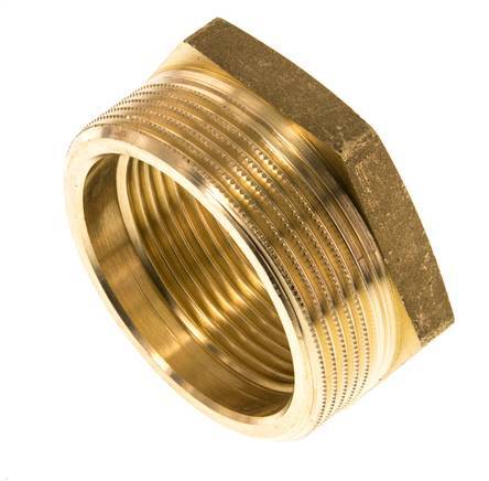 G 1 1/2'' x G 2'' F/M Messing Verloopring 16 Bar
