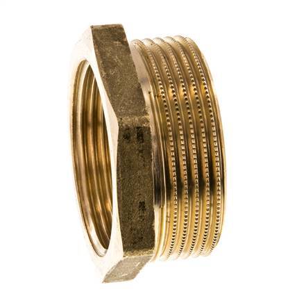 G 1 1/4'' x G 1 1/2'' F/M Messing Verloopring 16 Bar