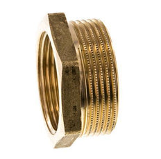 G 1 1/4'' x G 1 1/2'' F/M Messing Verloopring 16 Bar