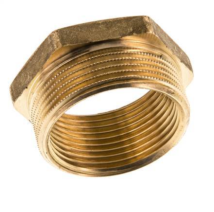 G 1 1/4'' x G 1 1/2'' F/M Messing Verloopring 16 Bar