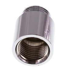 G 1/2'' F/M Verchroomd Messing Verlengstuk DIN 3523 - 25 mm