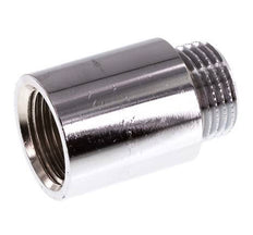 G 1/2'' F/M Verchroomd Messing Verlengstuk DIN 3523 - 30 mm