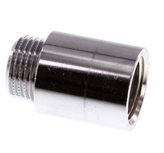 G 1/2'' F/M Verchroomd Messing Verlengstuk DIN 3523 - 30 mm