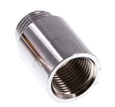 G 1/2'' F/M Verchroomd Messing Verlengstuk DIN 3523 - 30 mm