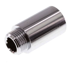 G 1/2'' F/M Verchroomd Messing Verlengstuk DIN 3523 - 40 mm