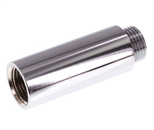 G 1/2'' F/M Verchroomd Messing Verlengstuk DIN 3523 - 65 mm