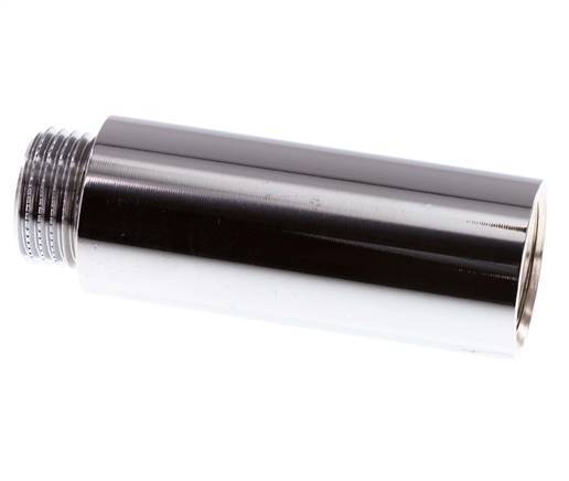 G 1/2'' F/M Verchroomd Messing Verlengstuk DIN 3523 - 65 mm