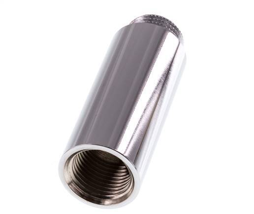 G 1/2'' F/M Verchroomd Messing Verlengstuk DIN 3523 - 65 mm