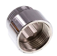 G 3/4'' F/M Verchroomd Messing Verlengstuk DIN 3523 - 15 mm