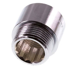 G 3/4'' F/M Verchroomd Messing Verlengstuk DIN 3523 - 20 mm