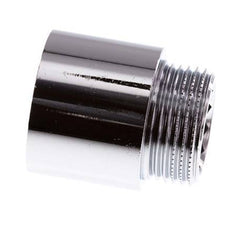 G 3/4'' F/M Verchroomd Messing Verlengstuk DIN 3523 - 25 mm