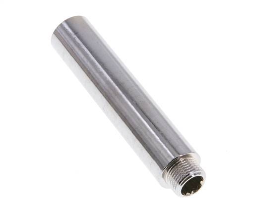G 3/8'' F/M Verchroomd Messing Verlengstuk DIN 3523 - 100 mm