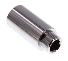 G 3/8'' F/M Verchroomd Messing Verlengstuk DIN 3523 - 40 mm