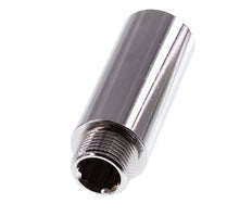 G 3/8'' F/M Verchroomd Messing Verlengstuk DIN 3523 - 50 mm