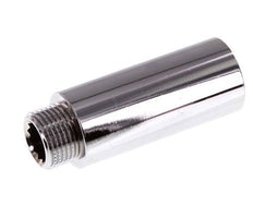 G 3/8'' F/M Verchroomd Messing Verlengstuk DIN 3523 - 50 mm