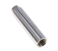 G 3/8'' F/M Verchroomd Messing Verlengstuk DIN 3523 - 80 mm