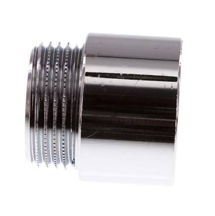 G 1'' F/M Verchroomd Messing Verlengstuk DIN 3523 - 25 mm