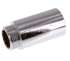 G 1'' F/M Verchroomd Messing Verlengstuk DIN 3523 - 65 mm
