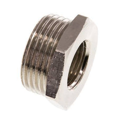 G 1/2'' x G 1'' F/M Nickel plated Brass Reducing Ring 16 Bar [2 Pieces]