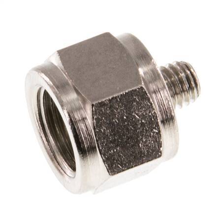 G 1/8'' x M5 F/M Nickel plated Brass Reducing Ring 16 Bar [5 Pieces]