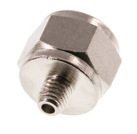 G 1/8'' x M5 F/M Nickel plated Brass Reducing Ring 16 Bar [5 Pieces]