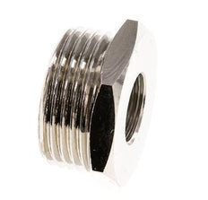 G 3/8'' x G 1'' F/M Vernikkeld Messing Verloopring 16 Bar