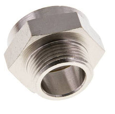 G 1'' x G 3/4'' F/M Vernikkeld Messing Verloopring 16 Bar