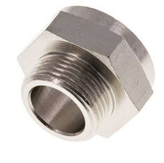 G 1'' x G 3/4'' F/M Vernikkeld Messing Verloopring 16 Bar