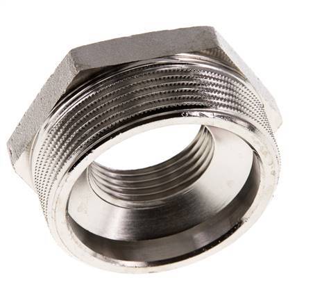 G 1'' x G 2'' F/M Vernikkeld Messing Verloopring 16 Bar