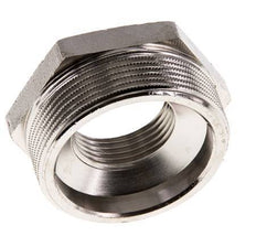 G 1'' x G 2'' F/M Vernikkeld Messing Verloopring 16 Bar