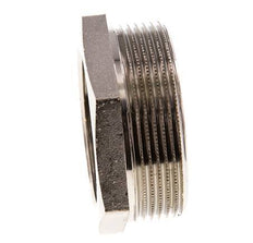 G 1 1/2'' x G 2'' F/M Vernikkeld Messing Verloopring 16 Bar