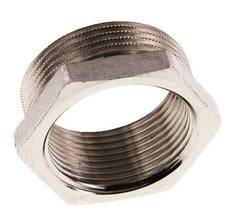 G 1 1/4'' x G 1 1/2'' F/M Vernikkeld Messing Verloopring 16 Bar