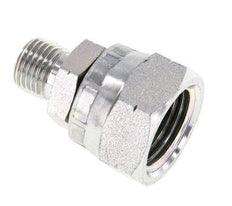 G 1/2'' x G 1/4'' F/M Verzinkt Stalen Neusstuk 300 Bar - Hydrauliek