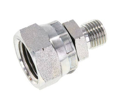 G 1/2'' x G 1/4'' F/M Verzinkt Stalen Neusstuk 300 Bar - Hydrauliek