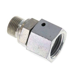 G 1/2'' x G 3/8'' F/M Verzinkt Stalen Neusstuk 300 Bar - Hydrauliek